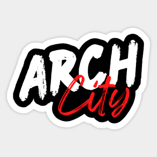 Arch City Tee Sticker